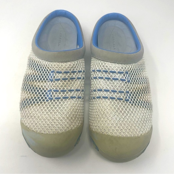 Merrell Shoes Kula Slide Illusion Blue Mush Slip On Mules Size 7.5 - Picture 2 of 9